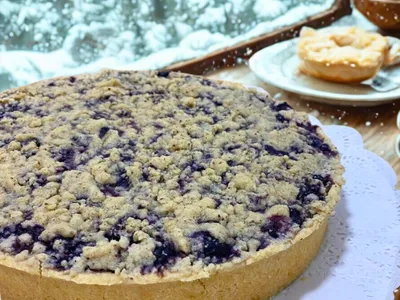 KUCHEN DOLCE BLUEBERRY SIN AZUCAR
